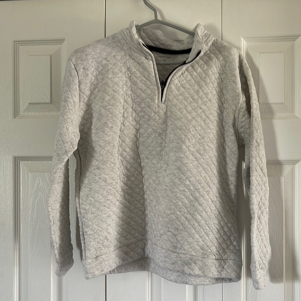 Lands ‘ End 1/4 zip pull over size XL 🥰🥰
